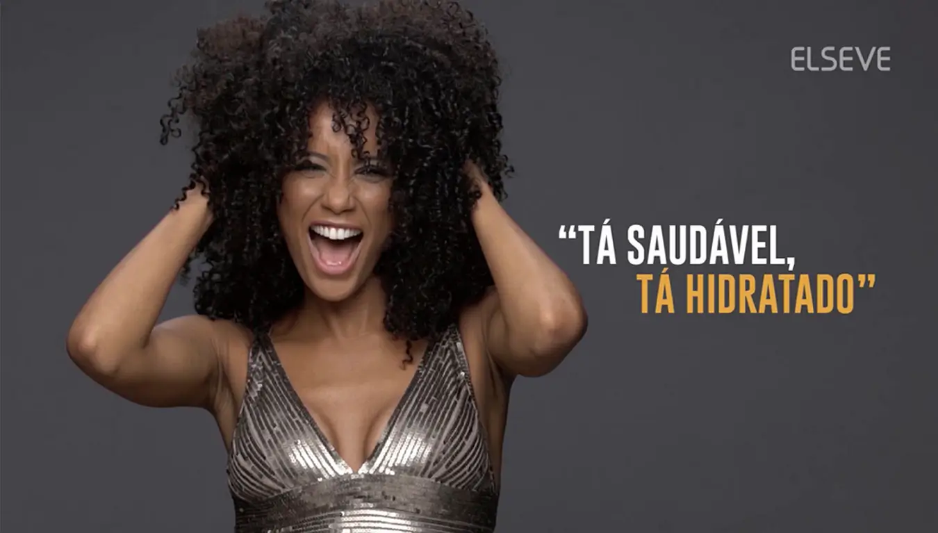 Tais araujo com toda sua beleza e carisma em mais uma campanha para Elseve de L’ORÉAL PARIS.