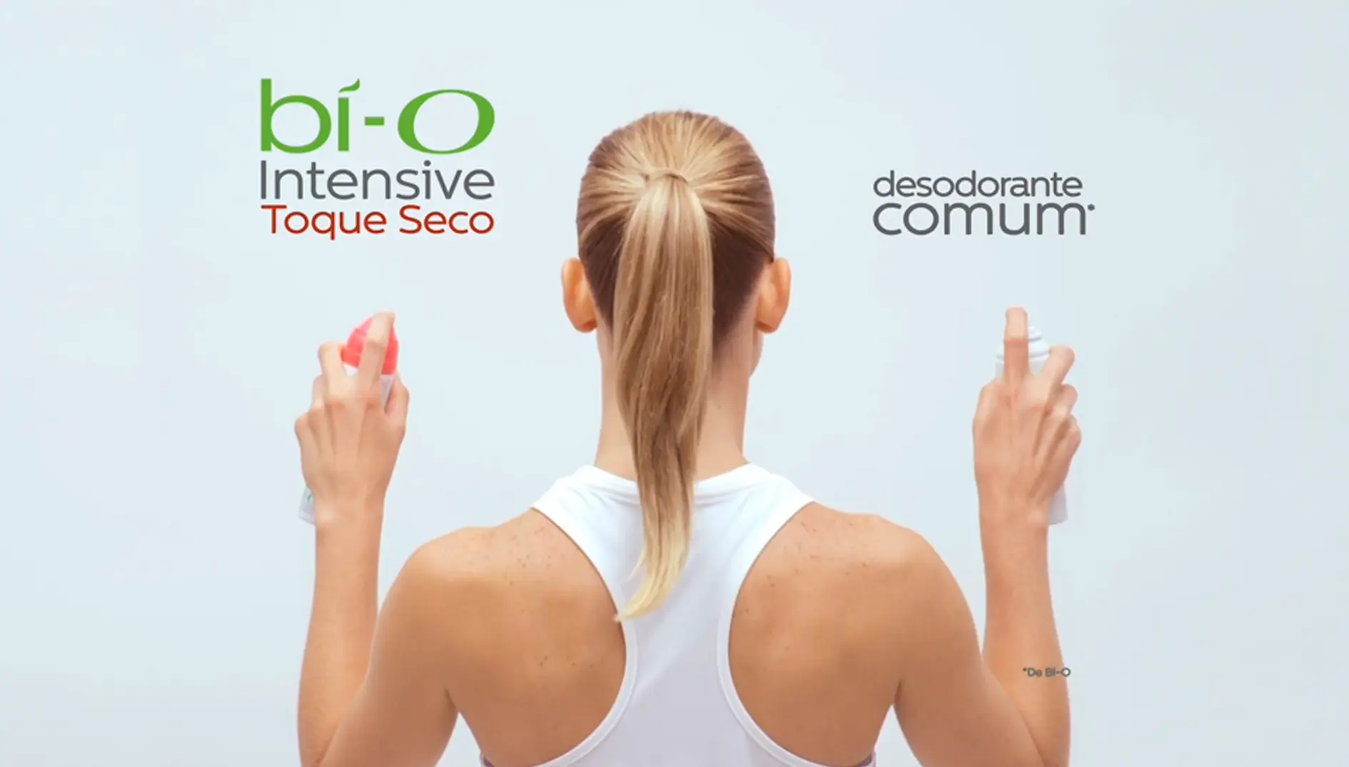 TVC para Garnier Bí-O Intensive Toque seco com a jogadora de volei Camila Brait